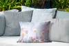 MuchoWow® Outdoor Kissen - Blumen - Rosa - Draußen - Natur Produktbild-Vorschau 4