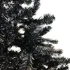 Weihnachtsbaum 180 cm künstlicher Tannenbaum Schwarz Christbaum inkl Ständer Voir les images du produit