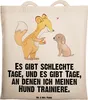 Mr. & Mrs. Panda Tote Bag Fuchs Hundetraining - Transparent Produktbild-Vorschau 1