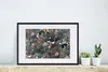 MuchoWow® MuchoWow® Gerahmtes Poster Blumen - Vögel - Produktbild-Vorschau 4