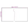 vidaXL Schermo privacy per balcone marrone chiaro 400x90 cm Anteprima dell’immagine prodotto 5