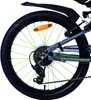 Volare Rocky Kinderfahrrad - 20 Zoll - 7 Gang - Grün/Grau Produktbild-Vorschau 2