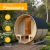 Artsauna Outdoor Fasssauna Spitzbergen 220 für 6 Personen - Produktbild-Vorschau 2