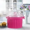 Muffin-Cupcake Box rund aus Kunststoff, Muffin / Cupcake Produktbild-Vorschau 7