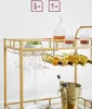 Chariot De Bar - Leobert - Doré - 86 X 38 X 90 Cm Voir les images du produit 6