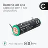 CELLONIC 1x Batteria per Spazzolino Elettrico Compatibile Anteprima dell’immagine prodotto 2