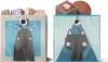 Vicco Faltbox 30x30 , 30 x 30 cm 2er Set, Grau/Blau Produktbild-Vorschau 7