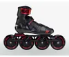 K2 Łyżworolki REDLINE 110 Unisex czarno-czerwone Rozmiar Podgląd zdjęcia produktu 8