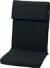 A black chair cushion with a headrest. Anteprima dell’immagine prodotto
