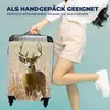 MuchoWow® Koffer Handgepäck Trolley Rollkoffer Kleine Produktbild-Vorschau 4
