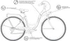 Milord Komfort Fahrrad Retro Vintage Damenfahrrad, 28 Zoll, Produktbild-Vorschau 4