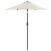 SONGMICS Sonnenschirm Ø210 cm UPF 50+ beidseitig um 30° Produktbild-Vorschau 3