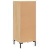 vidaXL Kredens dąb sonoma 34,5x34x90 cm Materiał Podgląd zdjęcia produktu 9