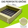Sandkasten XXL Bär Bohlen aus Kiefernholz 60 mm imprägniert Produktbild-Vorschau 2