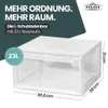 Set: 2 x Schubladenboxen Größe L mit Nutzvolumen 23 Liter Produktbild-Vorschau 2