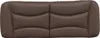 vidaXL Kopfteil-Kissen "Hvar" Braun 140 cm Kunstleder Produktbild-Vorschau 5