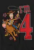 Toy Story - Maglietta "I'm 4" per bambini - Compleanno Anteprima dell’immagine prodotto 4