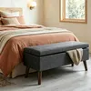 BEALIFE čalouněná lavice s úložným prostorem 110 x 39 x 45 Náhled obrázku produktu 7