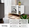 tectake® Katzenschrank Kalea seitlicher Eingang inklusive Produktbild-Vorschau 2
