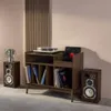 sweeek - Vintage-Möbel für Schallplatten mit Holzdekor - Produktbild-Vorschau 4