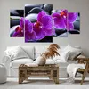 Bild auf Leinwand - Leinwandbild - Blumen Steine Violett Produktbild-Vorschau 6