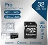 Verbatim microSDHC Pro      32GB Class 10 UHS-I incl Produktbild-Vorschau 2