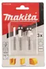 Makita Fräser-Set 3-tlg. 6mm Produktbild-Vorschau 2