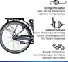 Zündapp Green 3.7 E Bike Damenfahrrad 26 Zoll Pedelec mit Produktbild-Vorschau 7