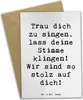 Mr. & Mrs. Panda Grußkarte Spruch Vokale und musikalische Produktbild-Vorschau 1