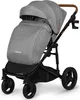 A gray baby stroller is shown against a white background. Anteprima dell’immagine prodotto
