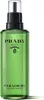 A studio shot of a green glass bottle of Prada Paradigme Eau de Parfum. Podgląd zdjęcia produktu