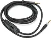 A black audio cable with 3.5mm connectors and a volume control. Náhľad obrázku produktu
