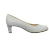Gabor Pumps 1.400, Textil, Weiß, Damen Produktbild-Vorschau 4