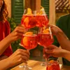 Campari Reliefglas – 6er Set | Original Campari Produktbild-Vorschau 2