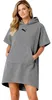 Puma Unisex Badeponcho Poncho mit Kapuze Strand Sauna Produktbild-Vorschau 4