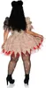 Voodoo-Kostüm für Damen in Übergröße Halloween-Kostüm Produktbild-Vorschau 2