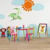 Relaxdays Kindersitzgruppe, Kindertisch mit 2 Stühlen, Produktbild-Vorschau 2