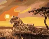 Zuty - Malen nach Zahlen - LEOPARDEN (D. RUSTY RUST), 40x50 Produktbild-Vorschau 1
