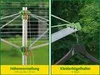 JUWEL Wäschespinne Comfort Plus 600 5-6 Wäscheladungen Náhled obrázku produktu 3