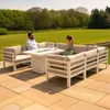 Aluminium 9-teiliges Modulares Gartenmöbelset mit Produktbild-Vorschau 3