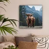 MuchoWow® - Leinwandbilder - Schottische Highlander - Berg Produktbild-Vorschau 2