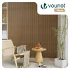 VOUNOT® 4er Set Akustikpaneele 120 × 60 × 2,1 cm, Akustik Produktbild-Vorschau 2