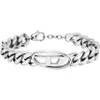 DIESEL Jewellry ZILVERKLEURIGE DX1432040 Herrenarmband Produktbild-Vorschau 1