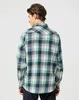 Wrangler Herren Western Shirt Green Blue 112357242 Produktbild-Vorschau 9