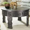WOHNLING Couchtisch 60x36x60 cm Mango Massivholz Sofatisch Produktbild-Vorschau 1