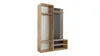 Garderobenschrank Lago, Flurgarderobe 140 x 200 x 40 cm, Produktbild-Vorschau 3