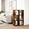 vidaXL Rozdeľovač miestností, dub dymový 69,5x29x103,5 cm Náhľad obrázku produktu 4