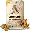 25 kg Streufutter mit Mehlwürmer Wildvögel Sommerstreu Produktbild-Vorschau 1