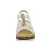 Rieker Komfort Sandalen Aleria Damen 31353439353931 Gold 37 Produktbild-Vorschau 19