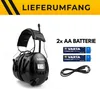 EARMUFF 31dB AM/FM/AUX - Black Produktbild-Vorschau 6